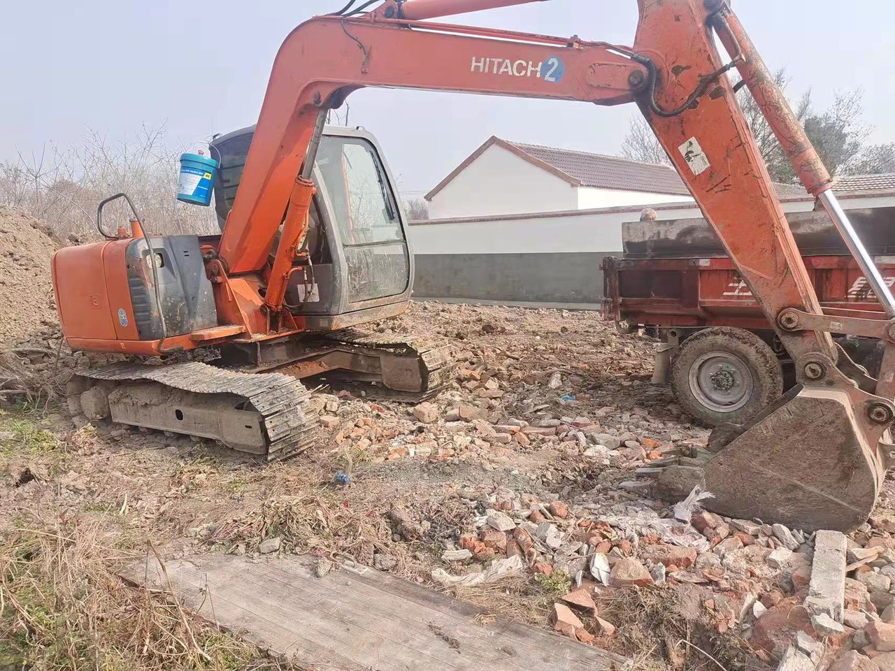 HITACHI ZX70 - حفارة مصغرة: صور 3 HITACHI ZX70 - حفارة مصغرة: صور 3