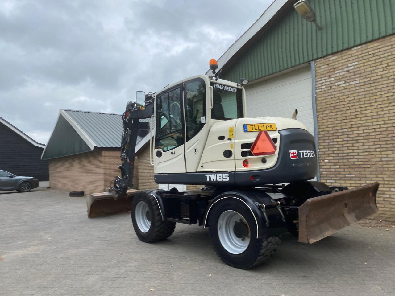 Terex TW85 - حفارة على عجلات: صور 3 Terex TW85 - حفارة على عجلات: صور 3