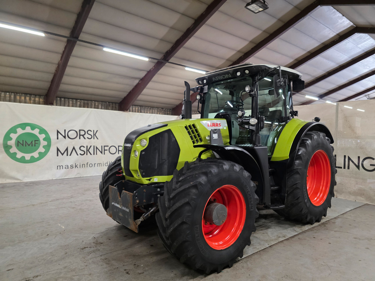 CLAAS Arion 660 C-Matic - جرار: صور 1 CLAAS Arion 660 C-Matic - جرار: صور 1