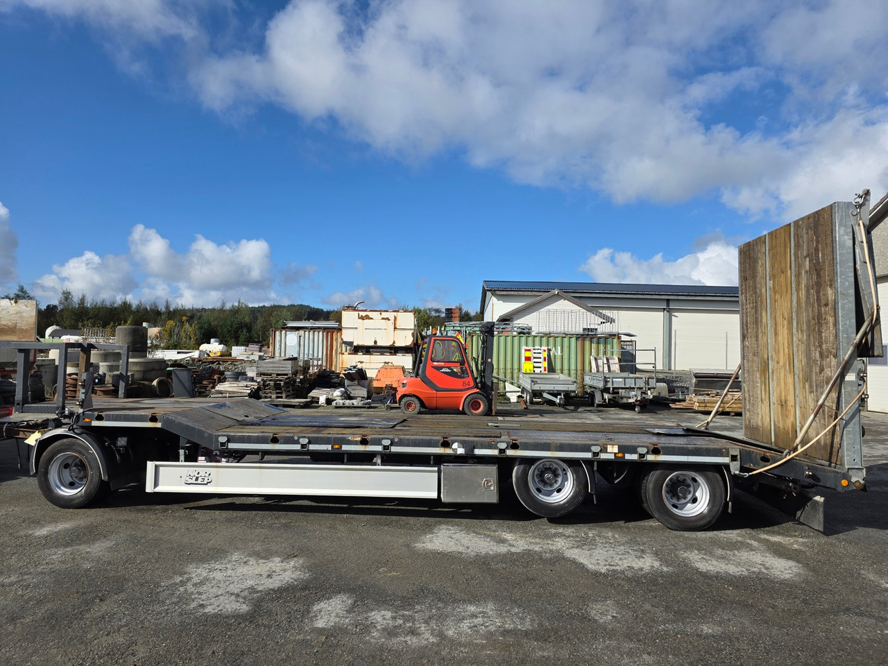 Fliegl Maskinhenger - عربة مسطحة منخفضة مقطورة: صور 4 Fliegl Maskinhenger - عربة مسطحة منخفضة مقطورة: صور 4