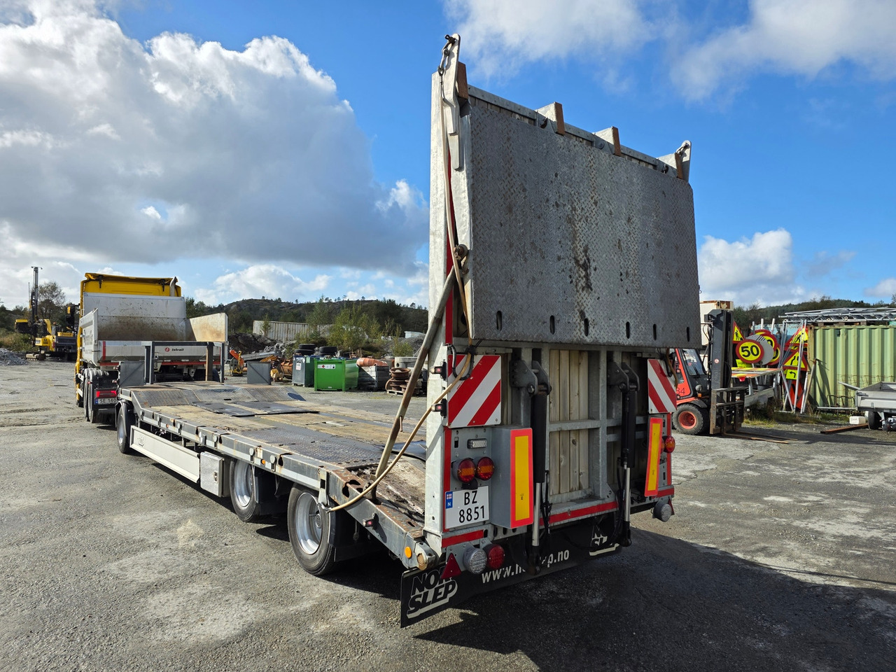 Fliegl Maskinhenger - عربة مسطحة منخفضة مقطورة: صور 5 Fliegl Maskinhenger - عربة مسطحة منخفضة مقطورة: صور 5