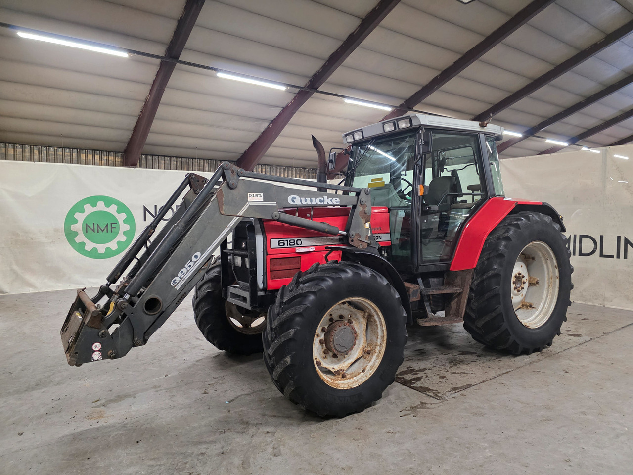 Massey Ferguson 6180 - جرار: صور 1 Massey Ferguson 6180 - جرار: صور 1