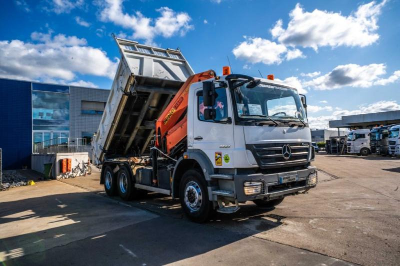Mercedes AXOR 2633+BIBENNE+PALFINGER 18T/m /3XHydr. - قلابات, شاحنة كرين: صور 2 Mercedes AXOR 2633+BIBENNE+PALFINGER 18T/m /3XHydr. - قلابات, شاحنة كرين: صور 2