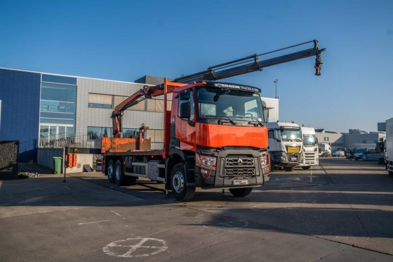 Renault C 380 DXI-6X2-PALFINGER 18002C/3 - شاحنات مسطحة, شاحنة كرين: صور 2 Renault C 380 DXI-6X2-PALFINGER 18002C/3 - شاحنات مسطحة, شاحنة كرين: صور 2