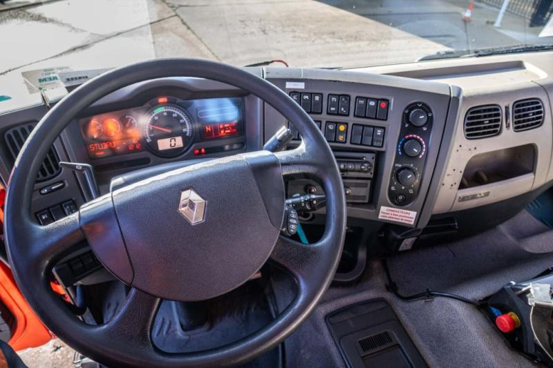 شاحنات مسطحة, شاحنة كرين Renault KERAX 380DXI+E5+PK16TM/3EXT: صور 8