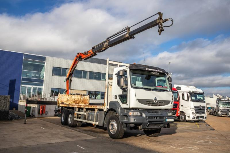 Renault KERAX 380DXI+E5+PK18TM/3EXT - شاحنات مسطحة, شاحنة كرين: صور 2 Renault KERAX 380DXI+E5+PK18TM/3EXT - شاحنات مسطحة, شاحنة كرين: صور 2