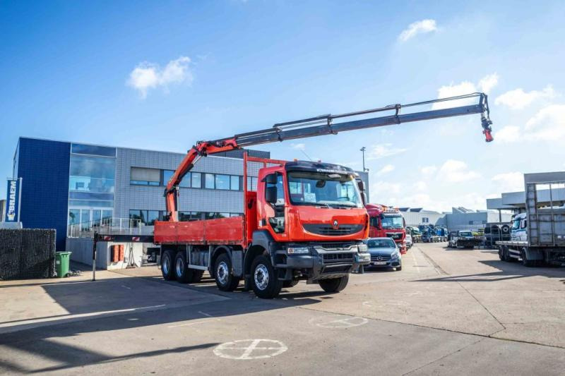 Renault KERAX 380DXI+E5+PK18TM/4EXT - شاحنات مسطحة, شاحنة كرين: صور 2 Renault KERAX 380DXI+E5+PK18TM/4EXT - شاحنات مسطحة, شاحنة كرين: صور 2