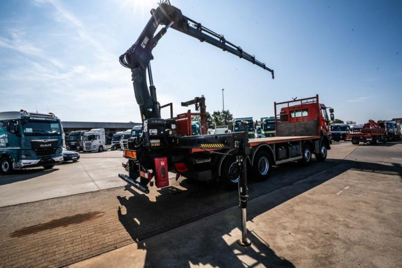 Renault KERAX 430 DXI+ HIAB 16 T/m + 5 EXT - شاحنات مسطحة, شاحنة كرين: صور 4 Renault KERAX 430 DXI+ HIAB 16 T/m + 5 EXT - شاحنات مسطحة, شاحنة كرين: صور 4