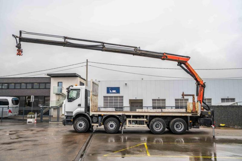 Renault LANDER 380 DXI+PALFINGER 18002/4X - شاحنات مسطحة, شاحنة كرين: صور 2 Renault LANDER 380 DXI+PALFINGER 18002/4X - شاحنات مسطحة, شاحنة كرين: صور 2