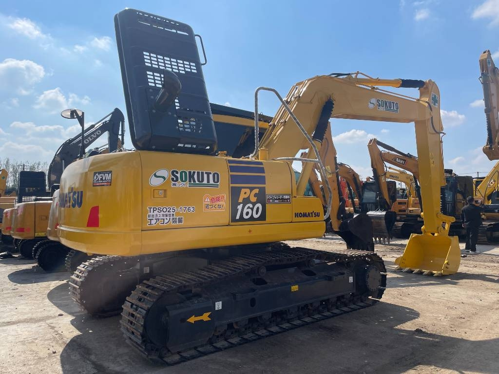 Komatsu PC 160 LC - حفارات زحافة: صور 1 Komatsu PC 160 LC - حفارات زحافة: صور 1