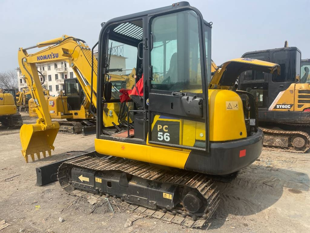 Komatsu PC 56 - حفارة مصغرة: صور 1 Komatsu PC 56 - حفارة مصغرة: صور 1