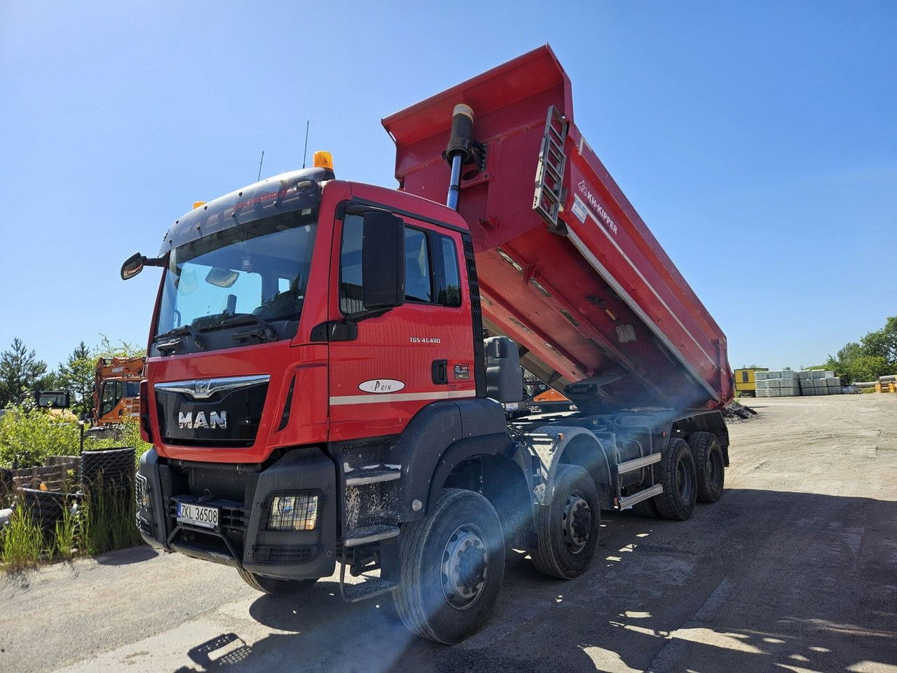 MAN TGS 41.480 8x8 - Tipper - قلابات: صور 3 MAN TGS 41.480 8x8 - Tipper - قلابات: صور 3