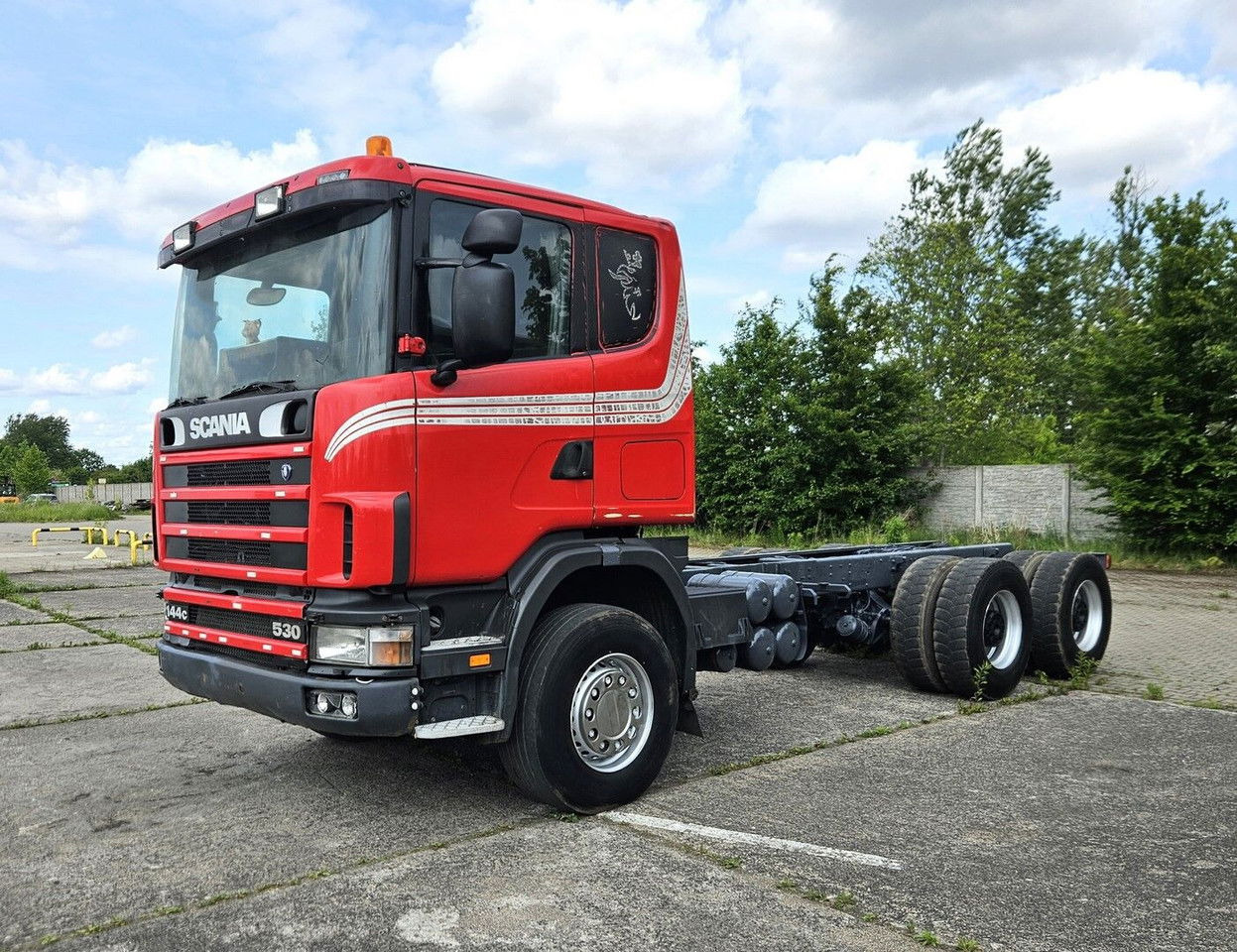 Scania 144 530 6X4 Manual Pump AND Injectros - Full Sprin G - الشاسيه شاحنة: صور 1 Scania 144 530 6X4 Manual Pump AND Injectros - Full Sprin G - الشاسيه شاحنة: صور 1