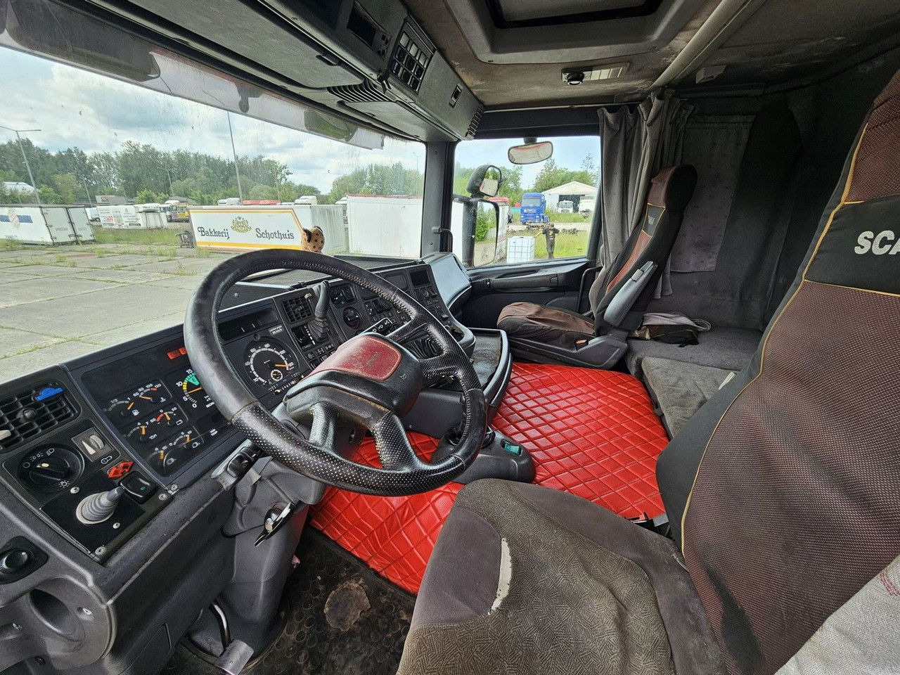 الشاسيه شاحنة Scania 144 530 6X4 Manual Pump AND Injectros - Full Sprin G: صور 13