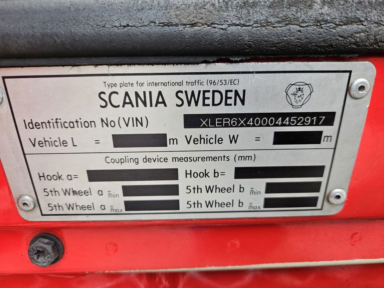 الشاسيه شاحنة Scania 144 530 6X4 Manual Pump AND Injectros - Full Sprin G: صور 10