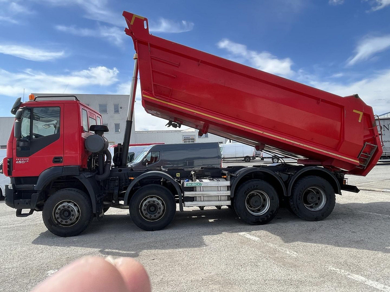قلابات Iveco TRAKKER 8x4, 450, Sklápač: صور 13 قلابات Iveco TRAKKER 8x4, 450, Sklápač: صور 13