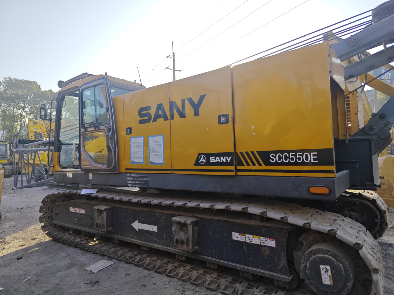 SANY SCC550E - رافعة مجنزرة: صور 2 SANY SCC550E - رافعة مجنزرة: صور 2