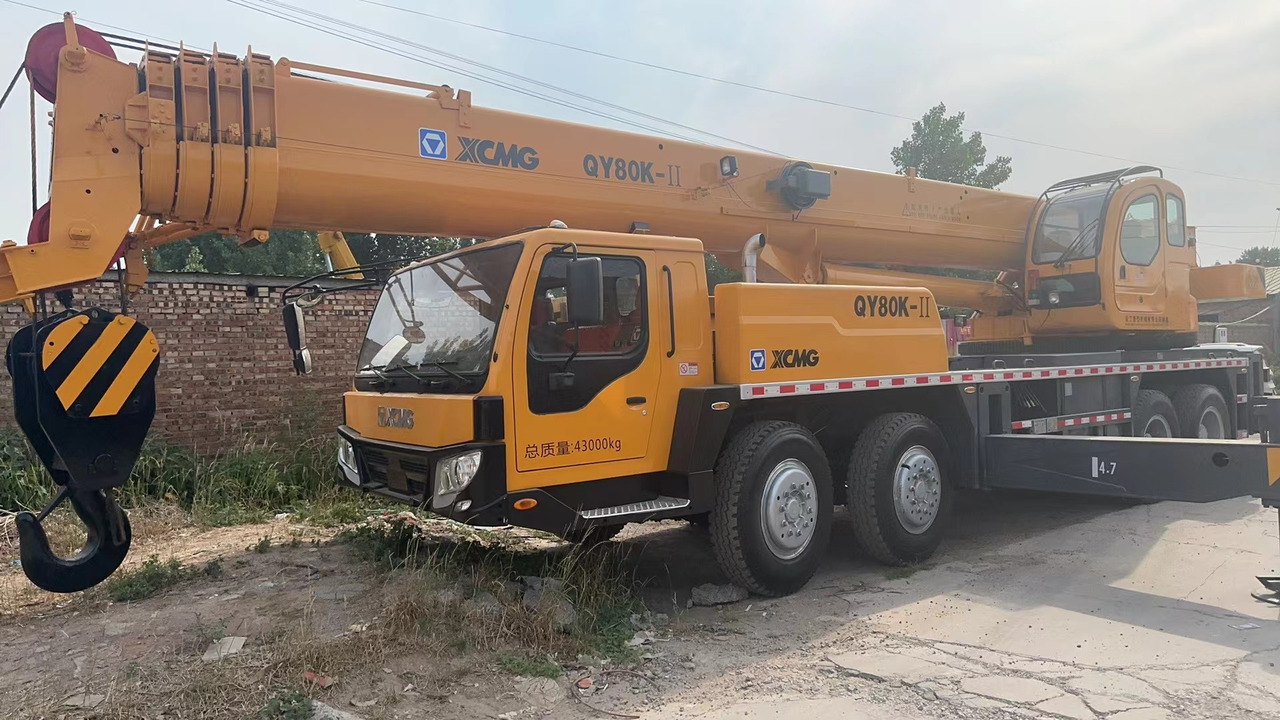 XCMG QY80K used 80ton truck crane - رافعة لجميع التضاريس: صور 5 XCMG QY80K used 80ton truck crane - رافعة لجميع التضاريس: صور 5