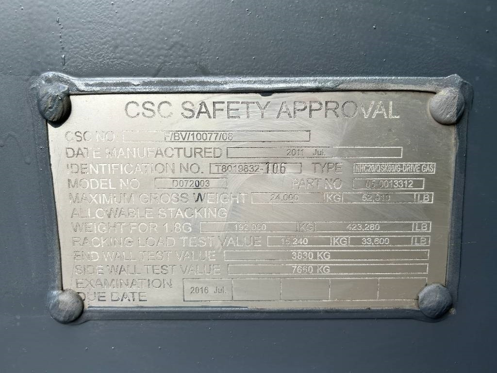 20FT Used Genset Container - DPX-29037 - آلات البناء: صور 4 20FT Used Genset Container - DPX-29037 - آلات البناء: صور 4