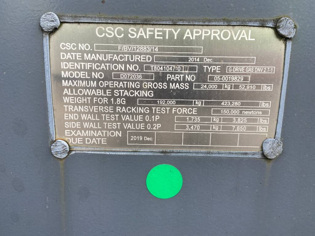 Container 20FT - Genset Container - DPX-29040 - آلات البناء: صور 3 Container 20FT - Genset Container - DPX-29040 - آلات البناء: صور 3