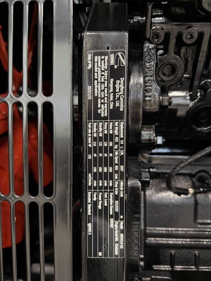 Cummins 6BTA5.9-G2 - 138 kVA Generator - DPX-19836  إيجار Cummins 6BTA5.9-G2 - 138 kVA Generator - DPX-19836: صور 17