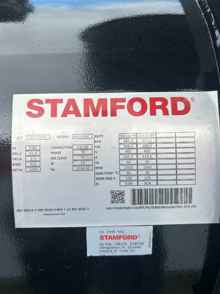 جديد مجموعة المولدات Cummins NTA855-G4 - 385 kVA Generator Set - DPX-18805-O: صور 18