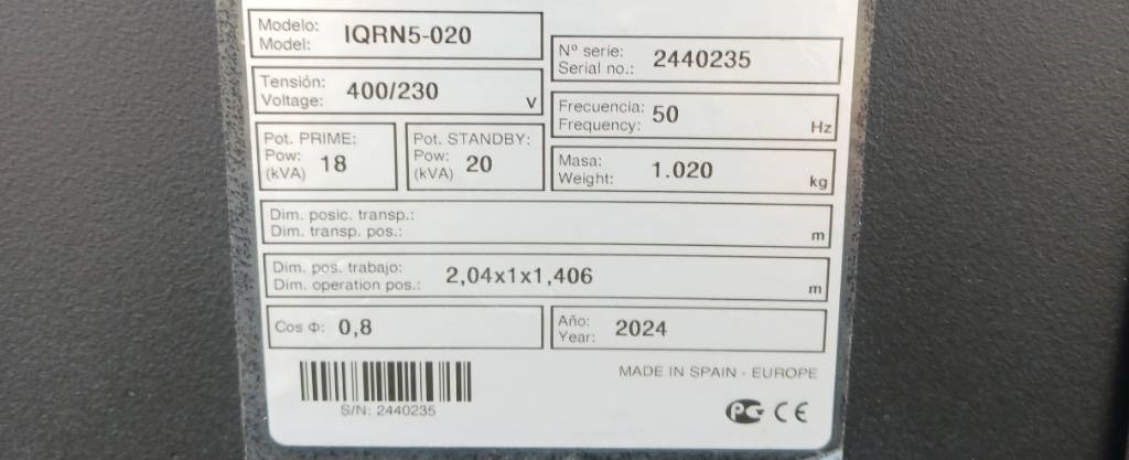 Kubota V2203M - 20 kVA Stage V - DPX-19003 - مجموعة المولدات: صور 5 Kubota V2203M - 20 kVA Stage V - DPX-19003 - مجموعة المولدات: صور 5