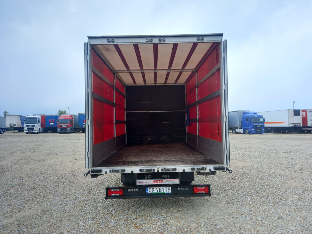 الشاحنات الصغيرة ستائر IVECO/JUSAM STANISŁAWJURKOWSKI 50C18/JU06 PLANDEKA: صور 7
