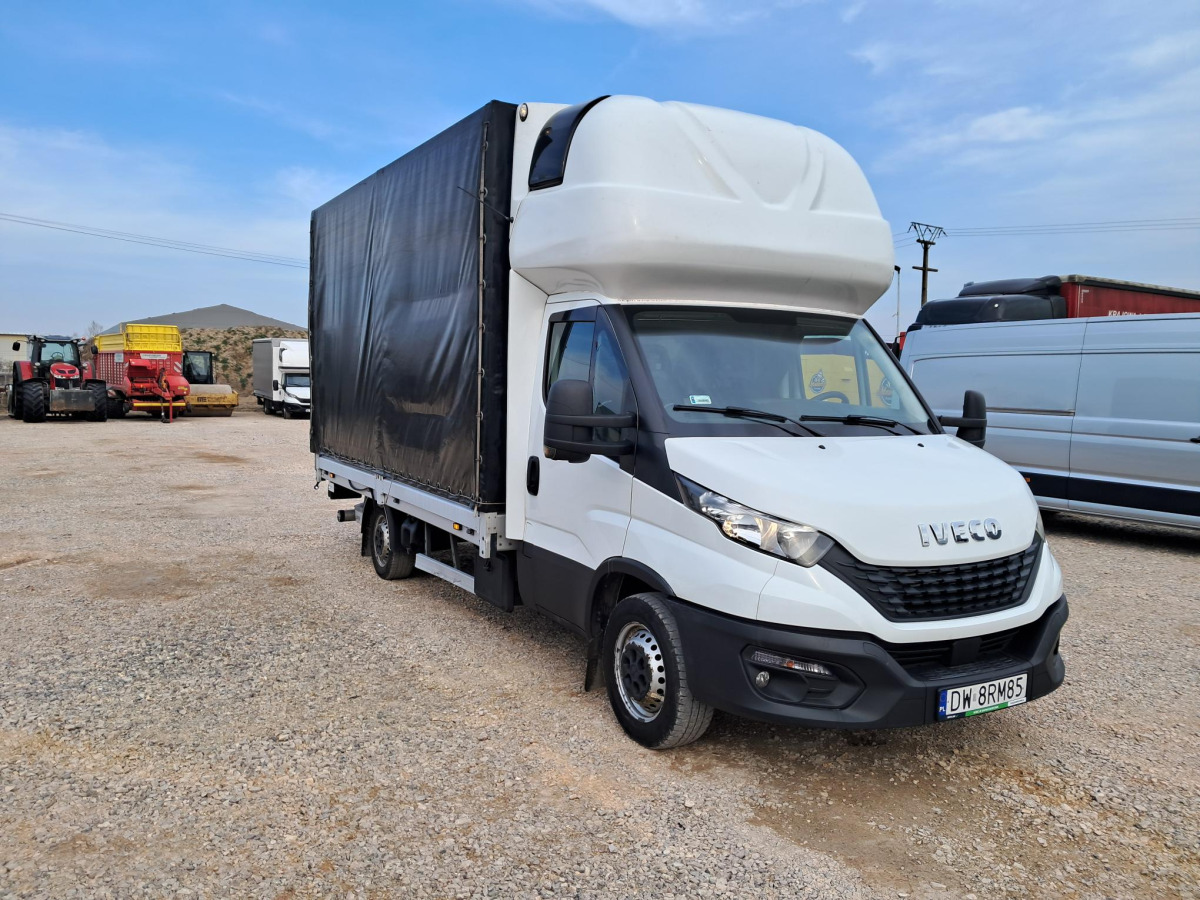 IVECO PLANDEKA Z WINDĄ - الشاحنات الصغيرة ستائر: صور 1 IVECO PLANDEKA Z WINDĄ - الشاحنات الصغيرة ستائر: صور 1