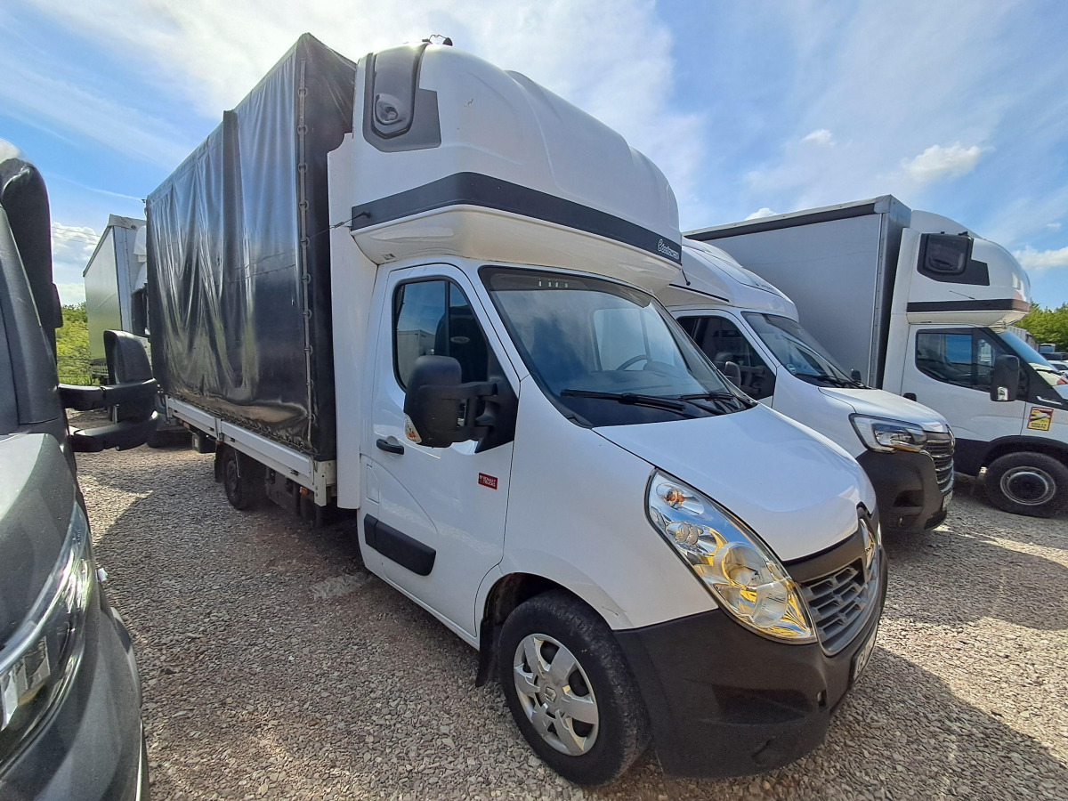 الشاحنات الصغيرة ستائر RENAULT MASTER PLANDEKA Z WINDĄ: صور 1