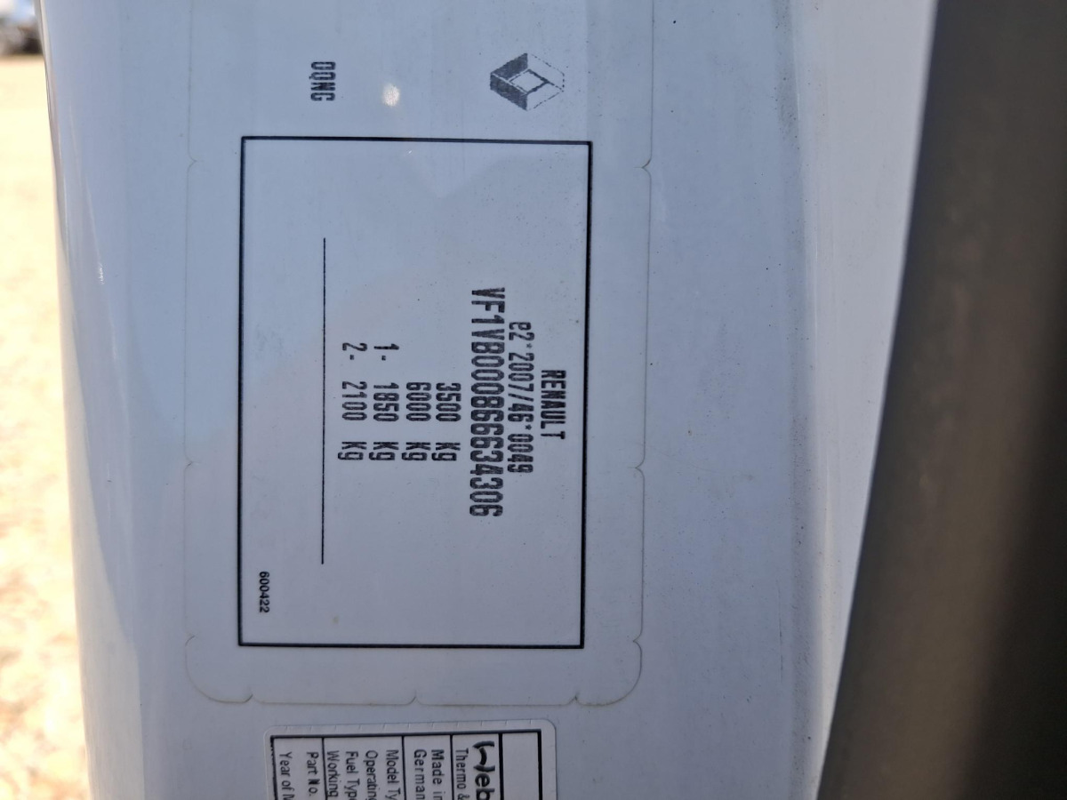 الشاحنات الصغيرة ستائر RENAULT MASTER PLANDEKA: صور 13
