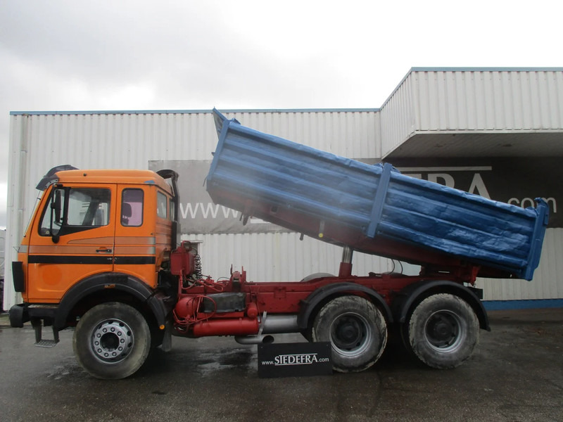 قلابات Mercedes-Benz 2635 , V8 Bi-Turbo , 6x4, ZF Manual , 3 way tipper , Spring suspension: صور 9