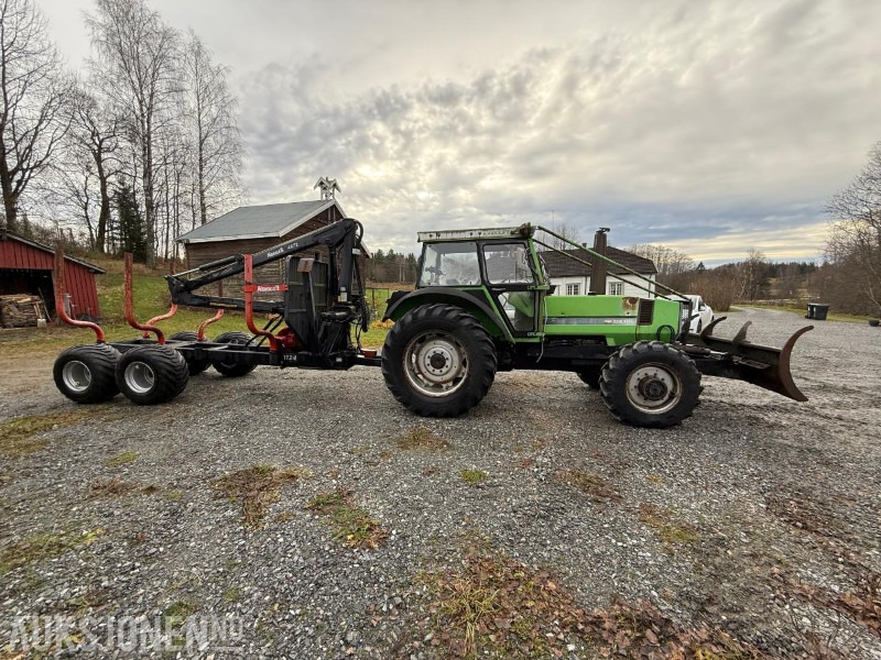 1981 Deutz DX 110A m/ tømmerhenger - جرار: صور 4 1981 Deutz DX 110A m/ tømmerhenger - جرار: صور 4