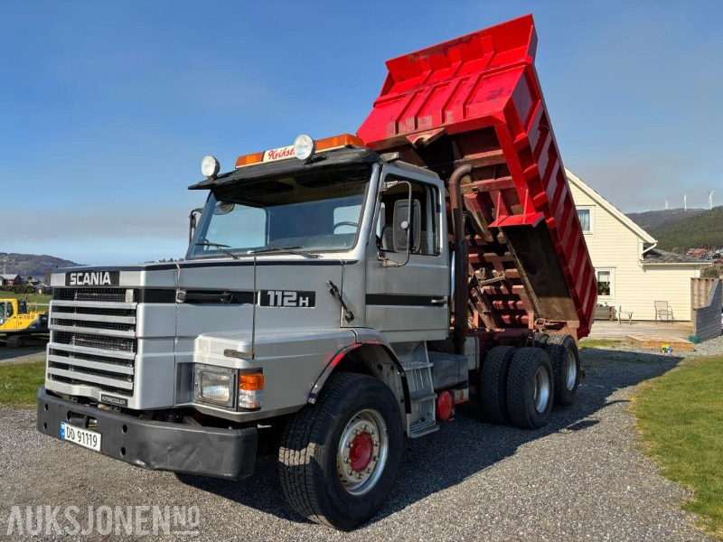 1984 Scania T112H 6X2 LC38, Veteran snutebil med tipp - قلابات: صور 3 1984 Scania T112H 6X2 LC38, Veteran snutebil med tipp - قلابات: صور 3