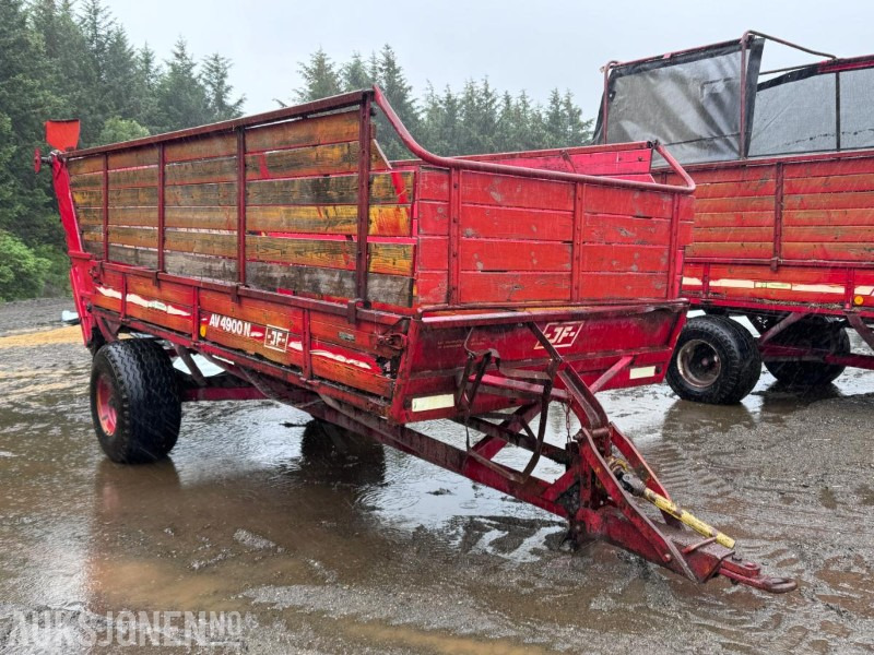 1996 JF AV 4900 N - Avlesservogn med spreder - الآلات والماكينات الزراعية: صور 3 1996 JF AV 4900 N - Avlesservogn med spreder - الآلات والماكينات الزراعية: صور 3