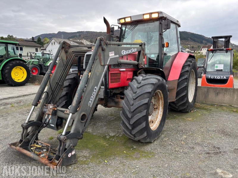 1996 Massey Ferguson 6180. Quicke Q950 Frontlaster - جرار: صور 1 1996 Massey Ferguson 6180. Quicke Q950 Frontlaster - جرار: صور 1