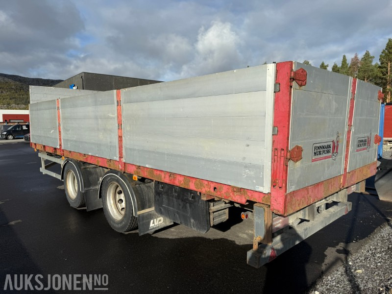 1997 Damm 2DBC20 - Egenvekt 3950kg - 2-akslet - Lastebilhenger - Nedleggbare karmer - مقطورة: صور 5 1997 Damm 2DBC20 - Egenvekt 3950kg - 2-akslet - Lastebilhenger - Nedleggbare karmer - مقطورة: صور 5
