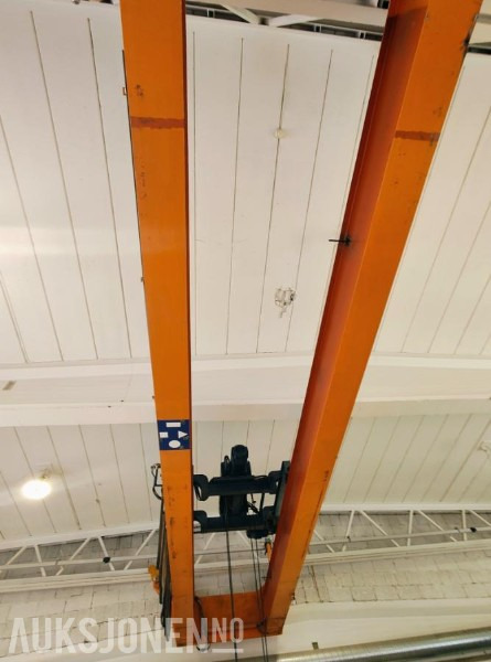 1997 Demag ZKKE Traverskran - Bredde 8500 mm - løftekapasitet 5 tonn - الرافعة: صور 3 1997 Demag ZKKE Traverskran - Bredde 8500 mm - løftekapasitet 5 tonn - الرافعة: صور 3