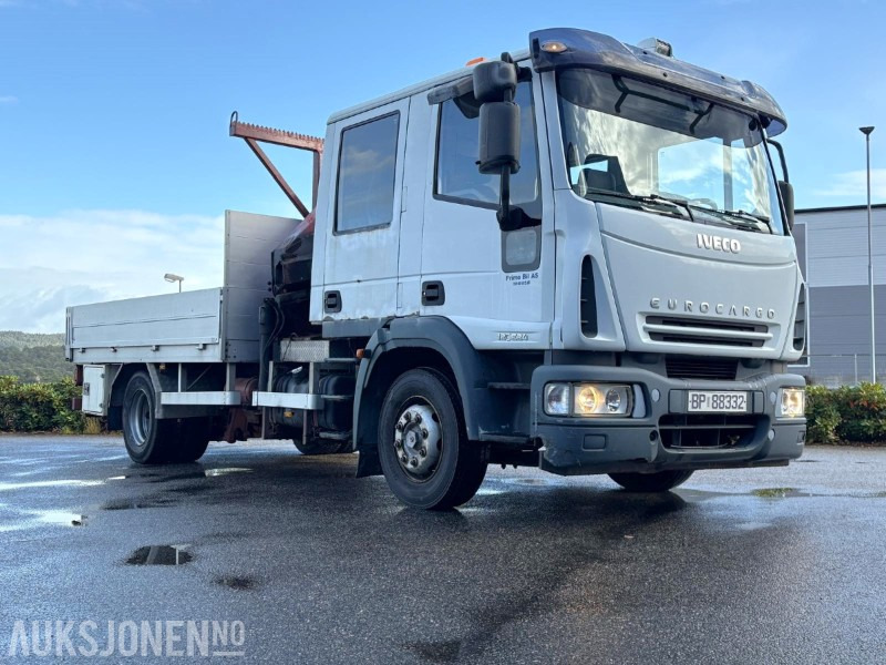 2004 Iveco 120E24 EUROCARGO kranbil - registrert for 5 sitteplasser - شاحنة كرين: صور 2 2004 Iveco 120E24 EUROCARGO kranbil - registrert for 5 sitteplasser - شاحنة كرين: صور 2