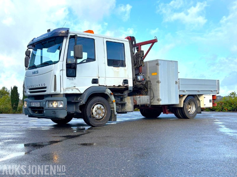 2004 Iveco 120E24 EUROCARGO kranbil - registrert for 5 sitteplasser - شاحنة كرين: صور 1 2004 Iveco 120E24 EUROCARGO kranbil - registrert for 5 sitteplasser - شاحنة كرين: صور 1
