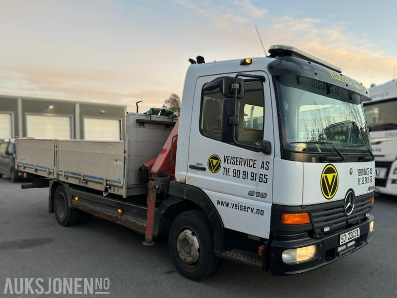 2004 Mercedes-Benz Atego 818/36 AT – Planbil med Fassi F60 kran – EU-godkjent til 02/2026 – Kjørbar - شاحنة كرين: صور 3 2004 Mercedes-Benz Atego 818/36 AT – Planbil med Fassi F60 kran – EU-godkjent til 02/2026 – Kjørbar - شاحنة كرين: صور 3