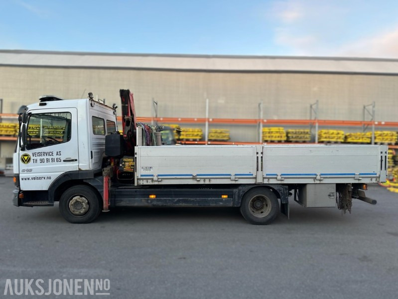 2004 Mercedes-Benz Atego 818/36 AT – Planbil med Fassi F60 kran – EU-godkjent til 02/2026 – Kjørbar إيجار 2004 Mercedes-Benz Atego 818/36 AT – Planbil med Fassi F60 kran – EU-godkjent til 02/2026 – Kjørbar: صور 8