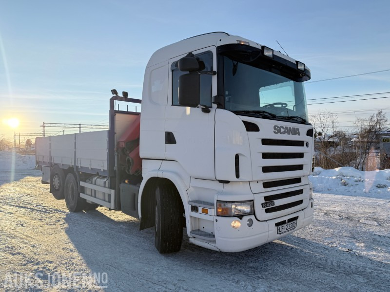 2004 Scania R420 6X2 Kranbil - HMF 1430 kran - NY EU! - شاحنة كرين: صور 3 2004 Scania R420 6X2 Kranbil - HMF 1430 kran - NY EU! - شاحنة كرين: صور 3