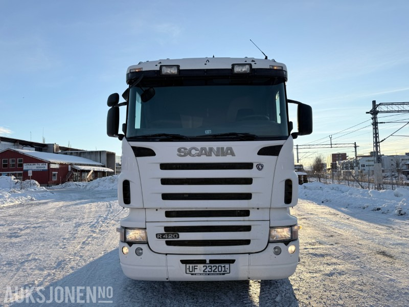 2004 Scania R420 6X2 Kranbil - HMF 1430 kran - NY EU! - شاحنة كرين: صور 2 2004 Scania R420 6X2 Kranbil - HMF 1430 kran - NY EU! - شاحنة كرين: صور 2