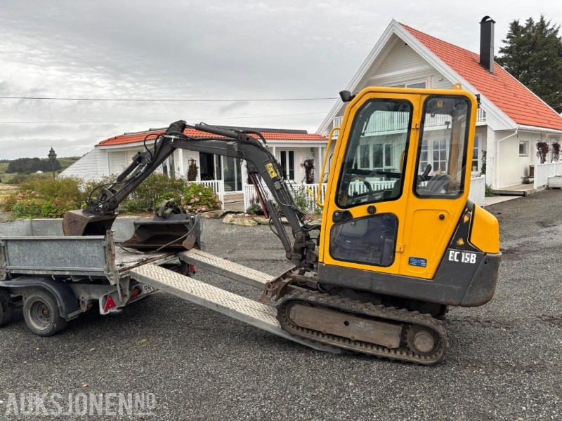 2004 Volvo EC15B XTV HK-S30. 2Skuffer + Ifor Williams Maskinhenger. - حفارة: صور 3 2004 Volvo EC15B XTV HK-S30. 2Skuffer + Ifor Williams Maskinhenger. - حفارة: صور 3