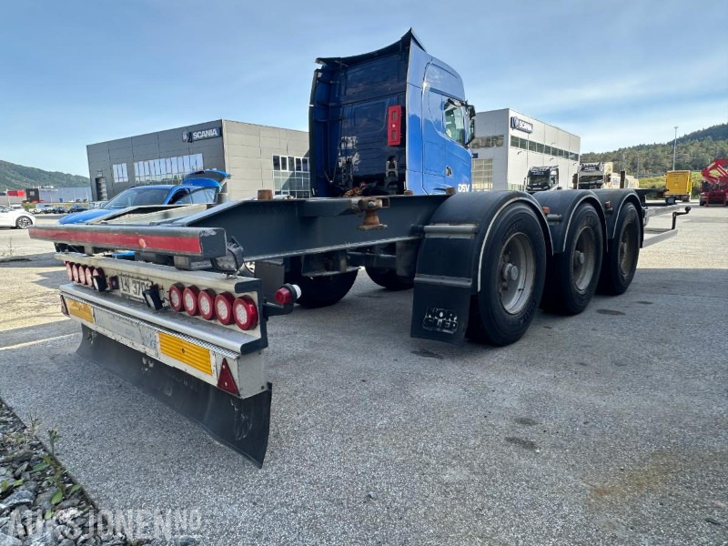 2005 Nor slep PHV 24C - 3 akslet 20 fots Container tralle - EU Godkjent - مقطورة: صور 2 2005 Nor slep PHV 24C - 3 akslet 20 fots Container tralle - EU Godkjent - مقطورة: صور 2