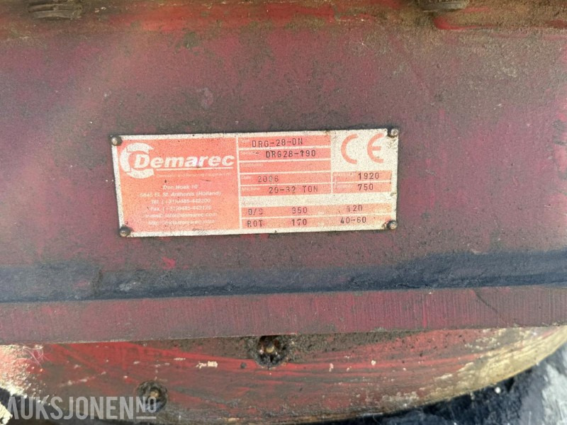 2006 Demarec DRG-28 DN Sorteringsklype S-70 - معدات البناء: صور 5 2006 Demarec DRG-28 DN Sorteringsklype S-70 - معدات البناء: صور 5