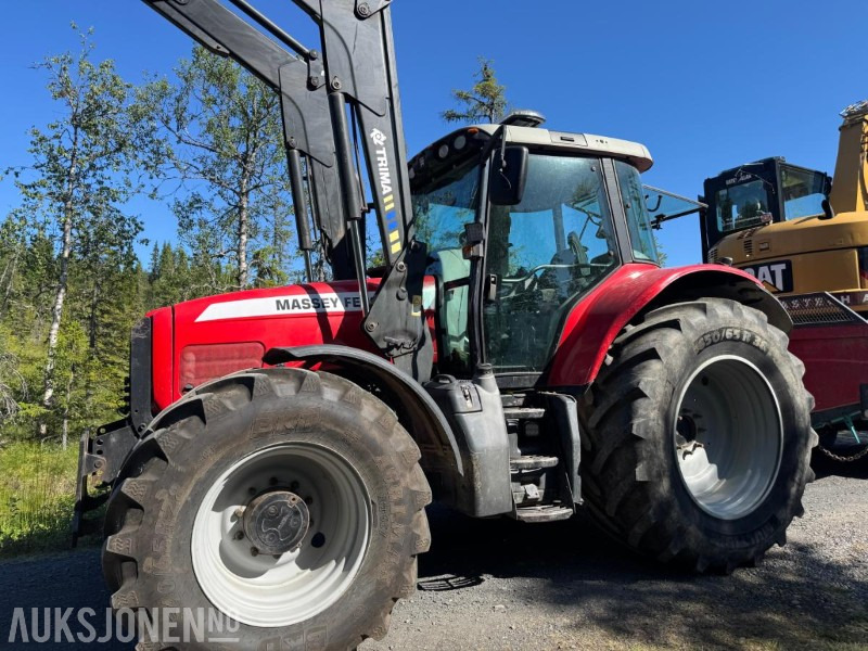 2006 Massey Ferguson 7480 frontlaster Rotorbjelke Hydraulisk utskyvbar krok Brøyteplate eu ok 04.2027 - جرار: صور 2 2006 Massey Ferguson 7480 frontlaster Rotorbjelke Hydraulisk utskyvbar krok Brøyteplate eu ok 04.2027 - جرار: صور 2