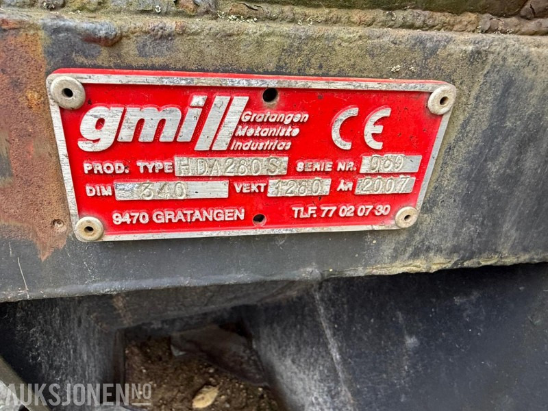 2007 GMI HDA280S Diagonalplog - ملحقات - آلات البناء: صور 2 2007 GMI HDA280S Diagonalplog - ملحقات - آلات البناء: صور 2