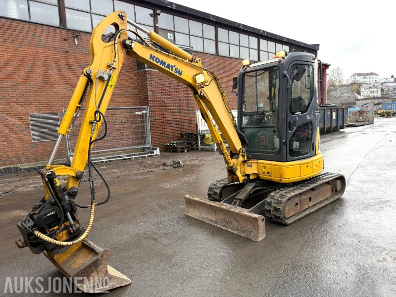 2007 Komatsu PC30 MR-2 minigraver med Engcon tiltrotator, lys, 1 skuffe, gummibelter, skjær - حفارة مصغرة: صور 1 2007 Komatsu PC30 MR-2 minigraver med Engcon tiltrotator, lys, 1 skuffe, gummibelter, skjær - حفارة مصغرة: صور 1
